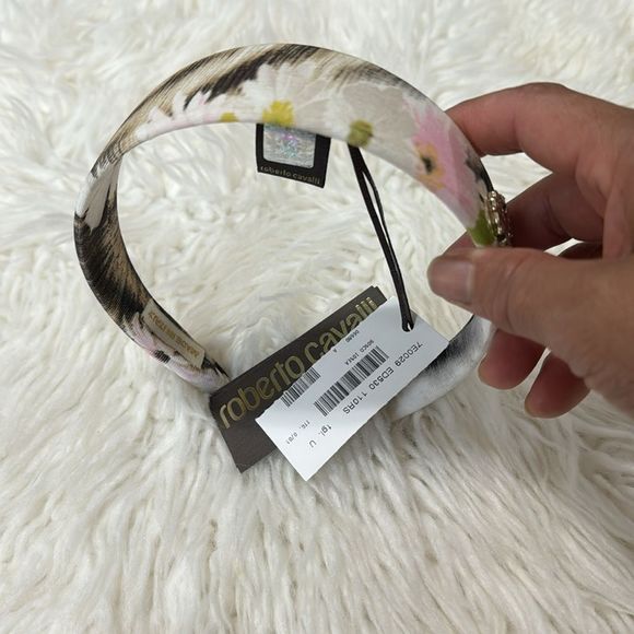 ROBERTO CAVALLI HAT BAND NWT - Picture 2 of 9